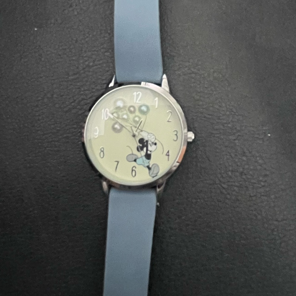 Disney Watch with Blue and Tan Strap